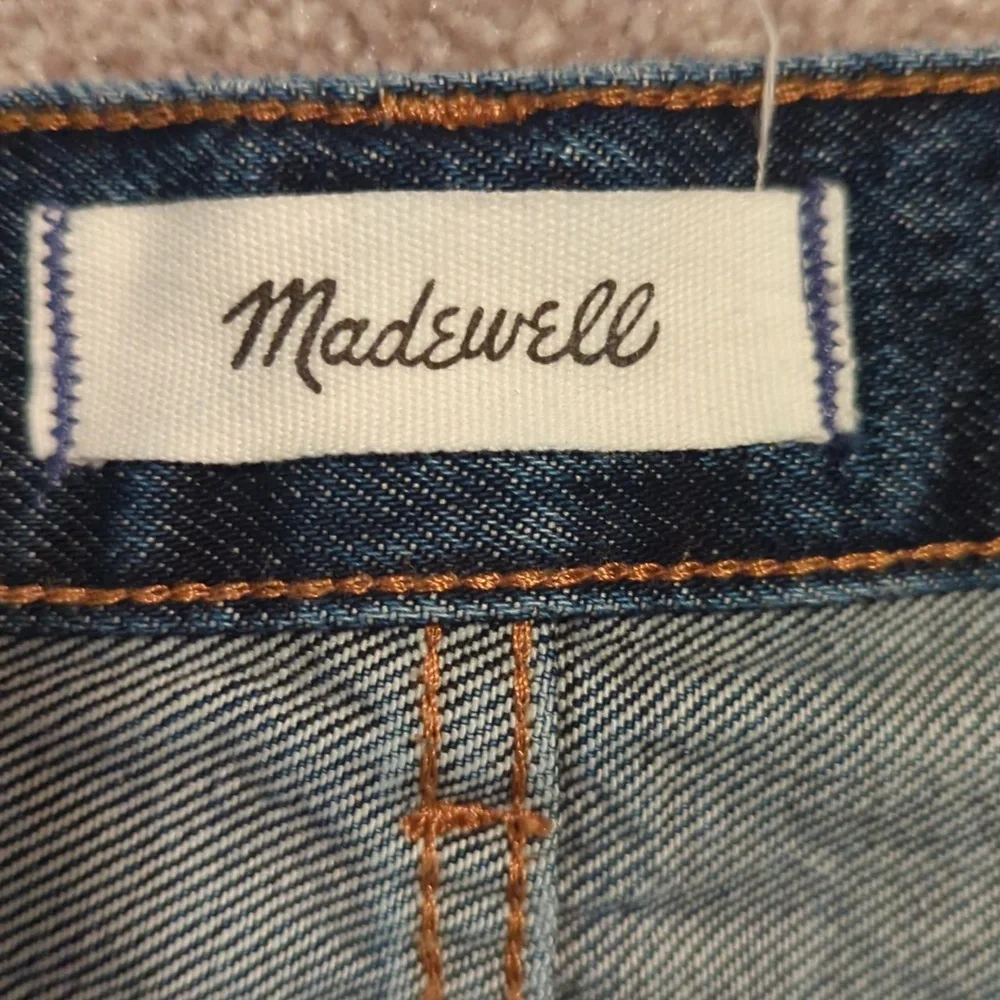 Madewell Women's Longline Straight Dark Blue 28 - Picture 2 of 5